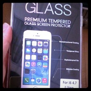 Apple iPhone 6 Tempered glass screen protector