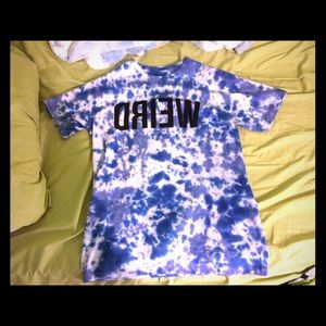 WIERD Tye dye tshirt