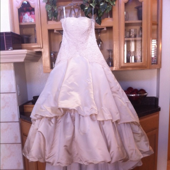 Georgeous Wedding Dress!!! One of a kind!! ...