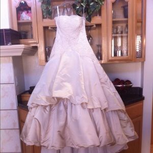 Georgeous Wedding Dress!!! One of a kind!! ...