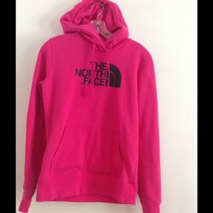 Women's North Face pullover hoodie.