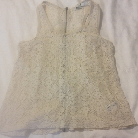 Lace tank