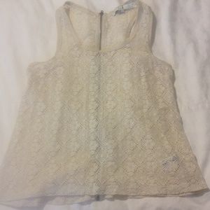 Lace tank
