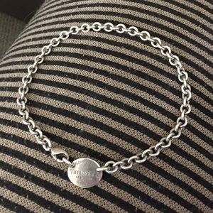 Please Return to Tiffany choker, sterling silver