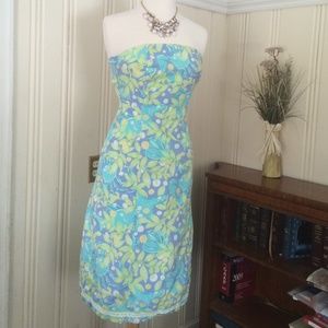 🔰REDUCED🔰Lilly Pulitzer strapless sea-themed