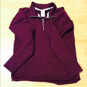 PINK boyfriend halfzip