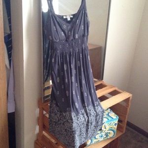 Navy blue dress