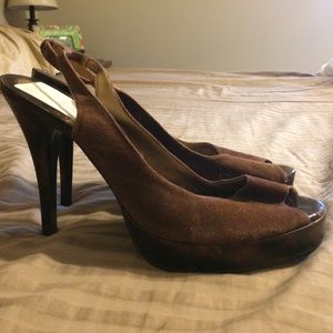 Carlos Santana Elise sling back heels size 10