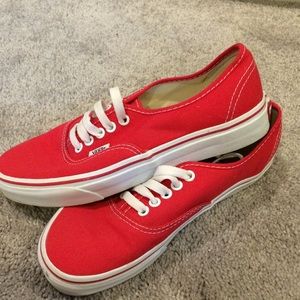 BRAND NEW!! Red Vans