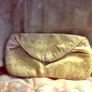 Oyster Brocade Spectacle Case