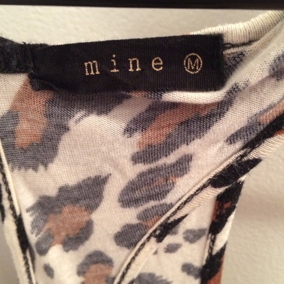 🚫SOLD🚫Urban Outfitters Mine cheetah top medium - Picture 4 of 4