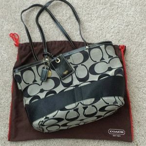 COACH reversible tote