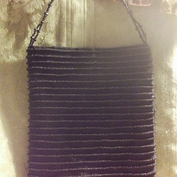 Seed Beaded Handbag - Picture 1 of 3