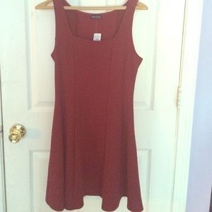 Burgundy Dress