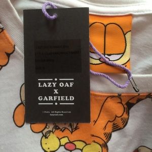 Lazy Oaf X Garfield All-Over print tshirt