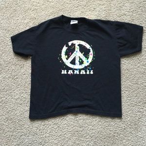 Black girls Hawaii t-shirt. Size medium.