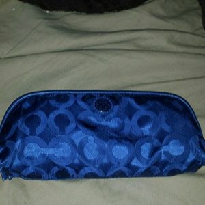 Coach makeup bag