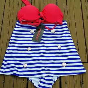 2 - piece High waist Swimsuit