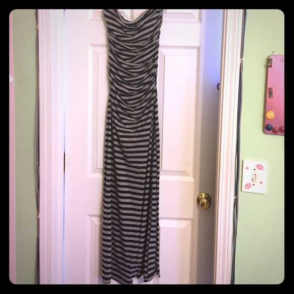 Strapless Floor Length Dress