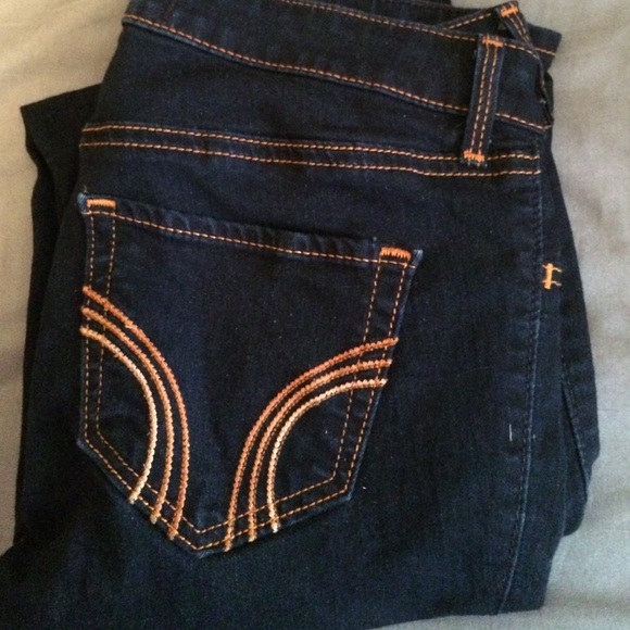 Hollister dark wash jeggings