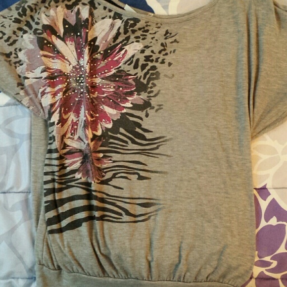 Open back shirt