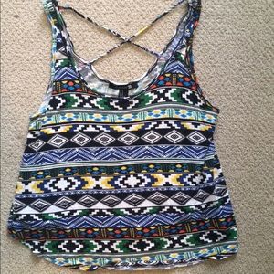 Cute tribal crop top