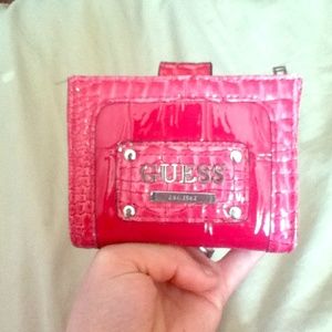 Pink Guess wallet