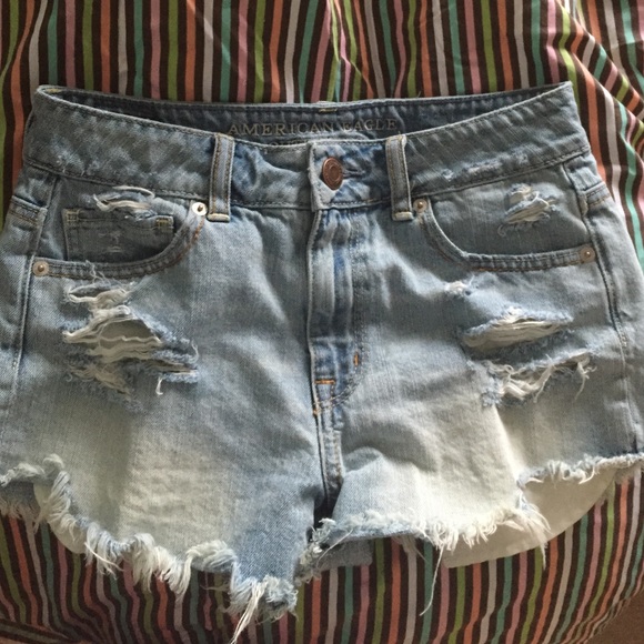 American eagle high waisted shorts