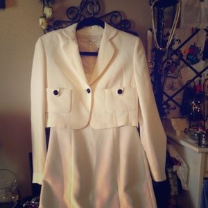 Lovely Calvin Klein Ivory dress