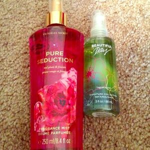 VS & bath and body perfumes