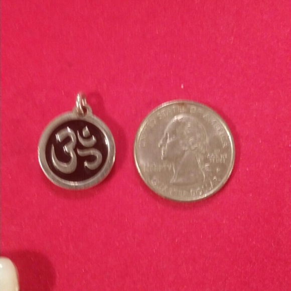 "OM" symbol pendant
