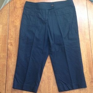 Black Capris Talbots 10P