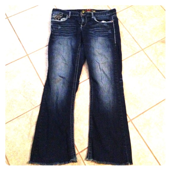Dark wash with fade Jeans
