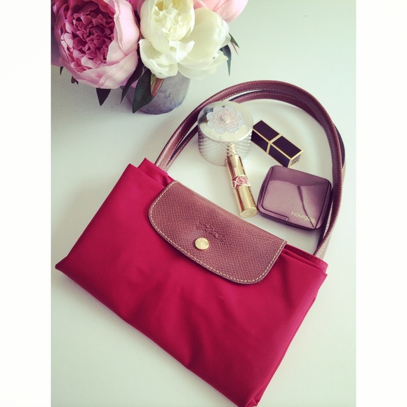 Authentic Longchamp Le Pliage large shoulder tote