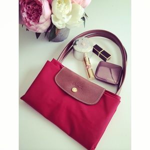 Authentic Longchamp Le Pliage large shoulder tote