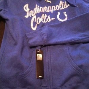 Woman's Indianapolis colts zip hoodie