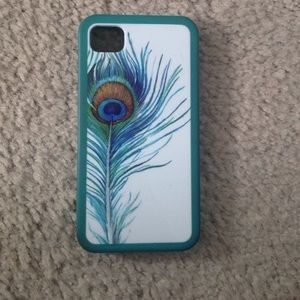 Peacock iPhone 4/4s case
