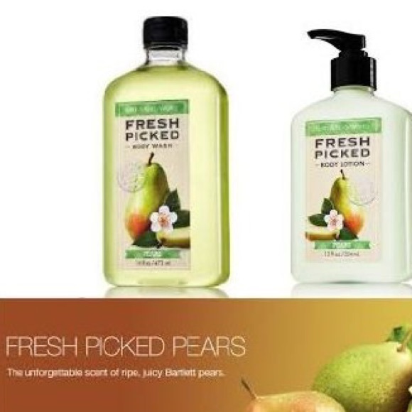 80 bath and works other fresh picked pears shoo conditioner wash from 80 bath and works other fresh picked pears shoo conditioner wash from