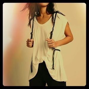 FP Leather harness vest