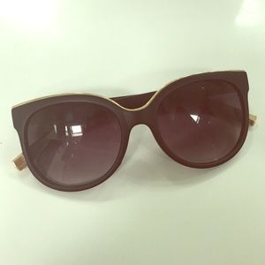 URBAN OUTFITTERS Black & Gold trim sunglasses