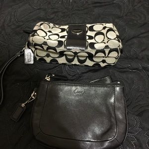 Coach Authentic wristlets (2)