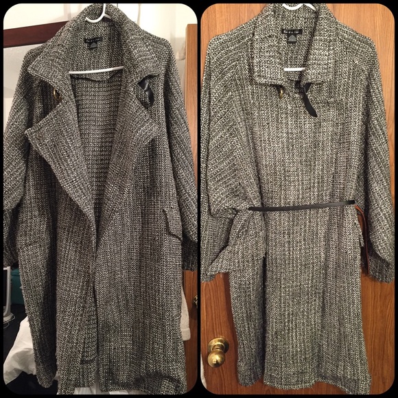 Tweed Oversized Coat