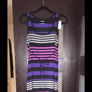 Stripped Maxi Dress