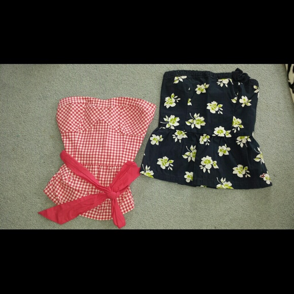 Hollister tube tops