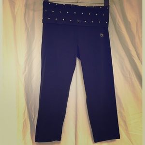 PINK Cropped yoga pants