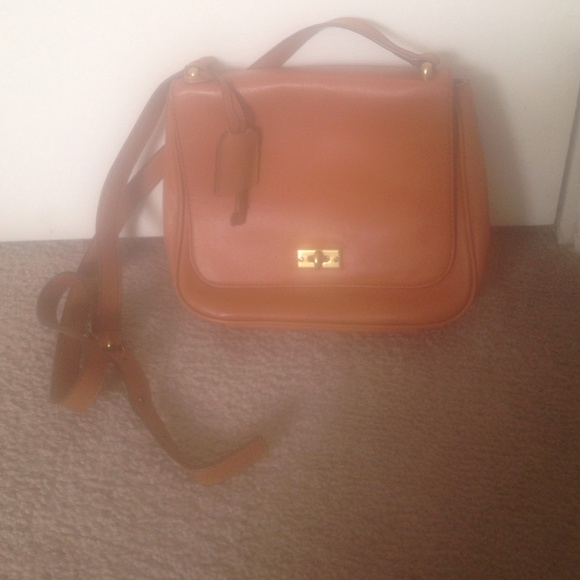 Authentic Fossil flap over purse