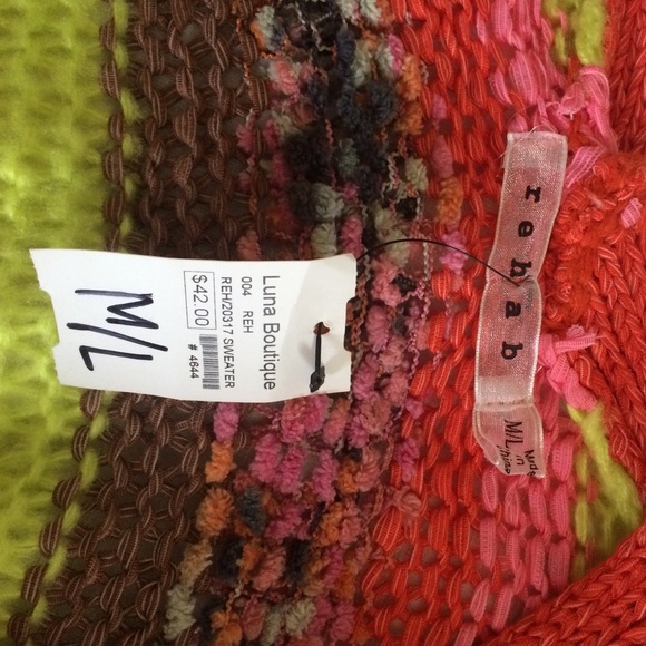 Luna B. boutique cardigan size Medium/large - Picture 4 of 4