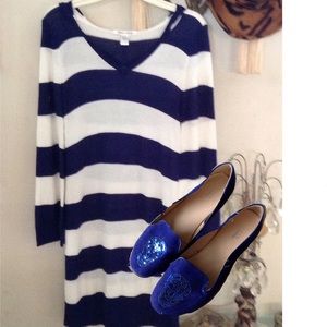 Sequined Skully flats