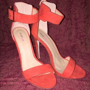 JustFab red heels