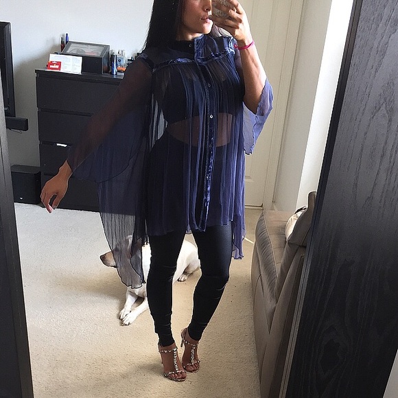 RESERVED! Free People Romantics blouse - Picture 2 of 4